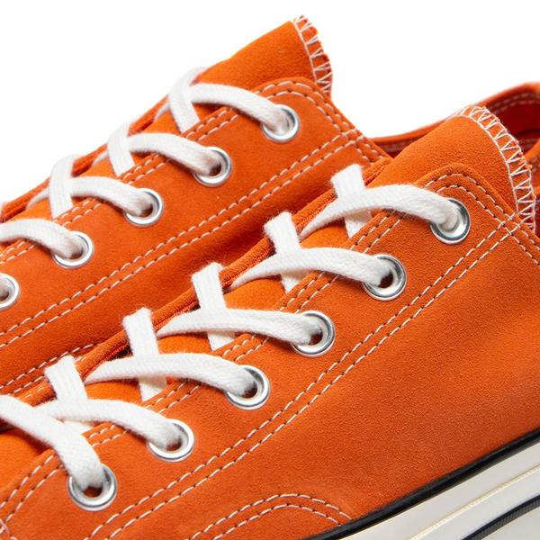 Converse Chuck 70 Suede Ox Sneaker - Campfire Orange | Garmentory