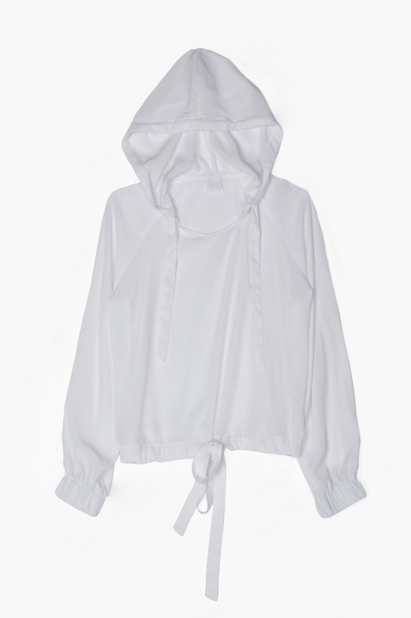 SIZ BELLATRIX HOODIE - White SIZ BELLATRIX HOODIE - White