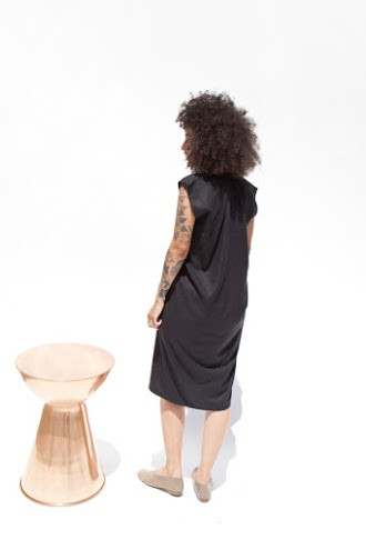 Miranda Bennett Everyday Dress, Silk Noil in Black Miranda Bennett Everyday Dress, Silk Noil in Black