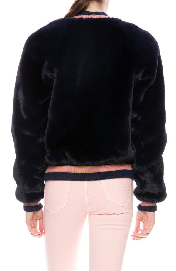 mother denim letterman jacket