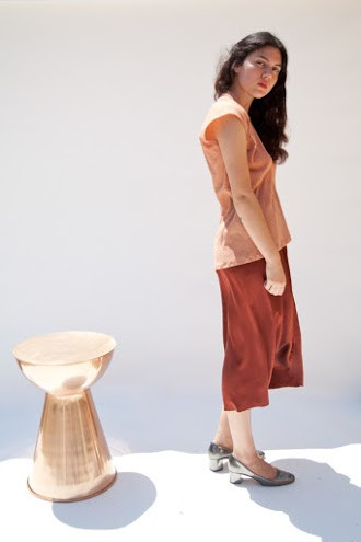 Miranda Bennett Everyday Top, Cotton Gauze in Noon Miranda Bennett Everyday Top, Cotton Gauze in Noon