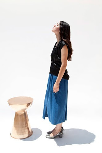 Miranda Bennett Everyday Top, Silk Charmeuse in Black Miranda Bennett Everyday Top, Silk Charmeuse in Black
