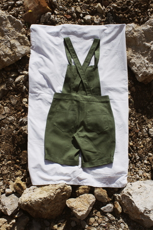 SIZ BEIJING SKIES OVERALLS - GREEN SIZ BEIJING SKIES OVERALLS - GREEN