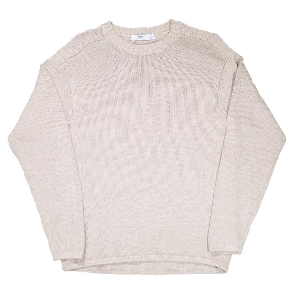 Inis Meáin Linen Crewneck Sweater - Natural - Image 1 of 1