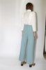 Mr. Larkin Babe Wide Pant - Smoke Blue - Thumbnail 3