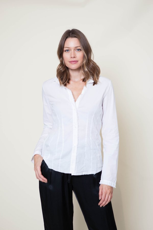 Kristensen du Nord #344 Button Down - White Kristensen du Nord #344 Button Down - White