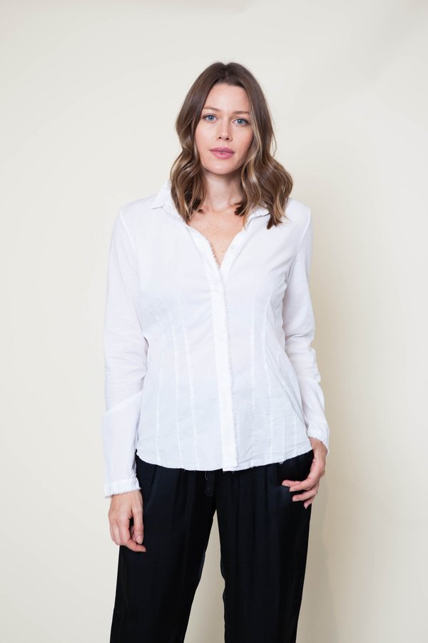 Kristensen du Nord #344 Button Down - White Kristensen du Nord #344 Button Down - White