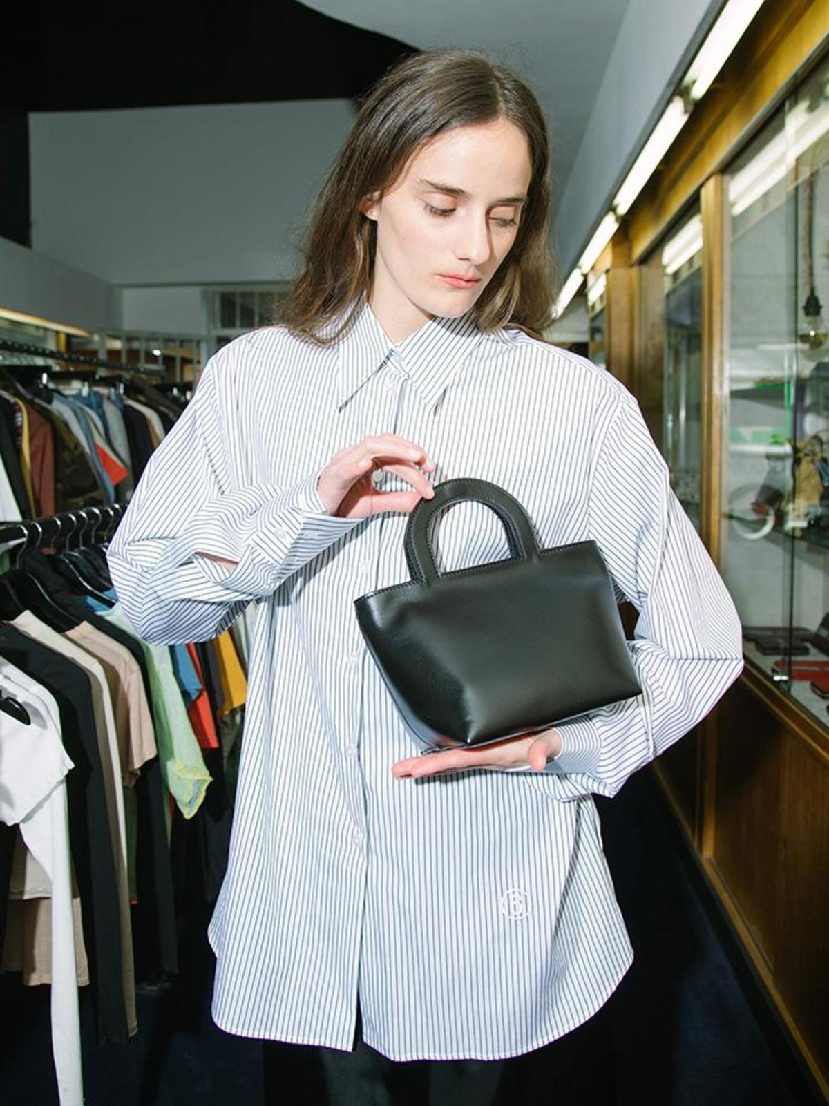 Building Block Tiny Stencil Duffel - Black | Garmentory