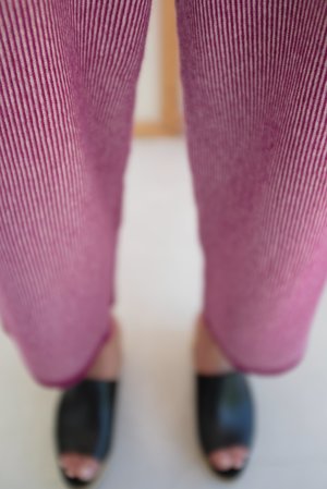 Beklina Cashmere Ribbed Trouser - Baya/Petal Beklina Cashmere Ribbed Trouser - Baya/Petal