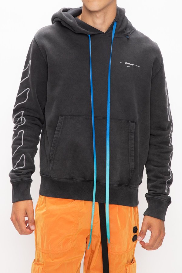 Abstract Arrows Slim Hoodie | Garmentory