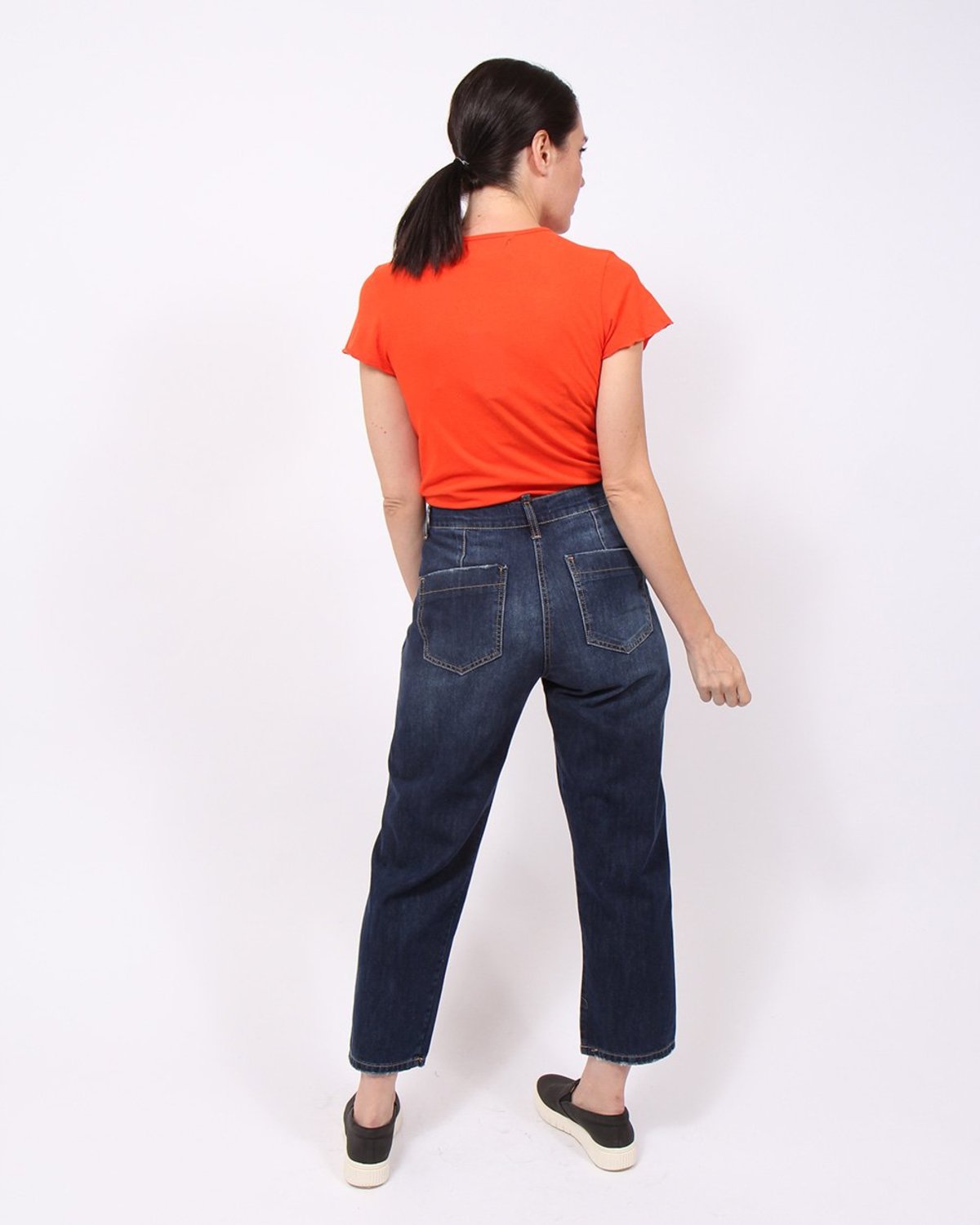 Amici x Baci Distressed Curved Seam Jeans - Image 3 of 3