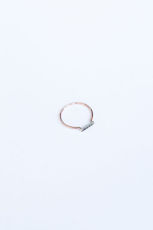 Blanca Monrós Gómez DAINTY STACKING RING - STERLING SILVER Blanca Monrós Gómez DAINTY STACKING RING - STERLING SILVER