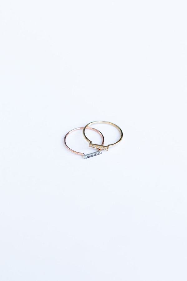 Blanca Monrós Gómez DAINTY STACKING RING - STERLING SILVER Blanca Monrós Gómez DAINTY STACKING RING - STERLING SILVER