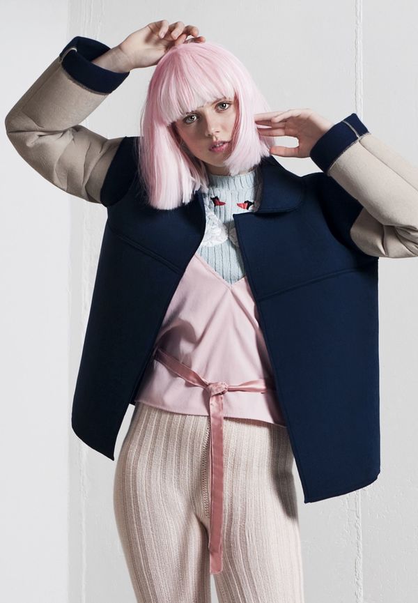 SIZ DENEB JACKET - Blue/Beige SIZ DENEB JACKET - Blue/Beige