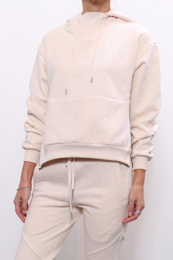 John Elliott Villain Hoodie Alabaster Garmentory