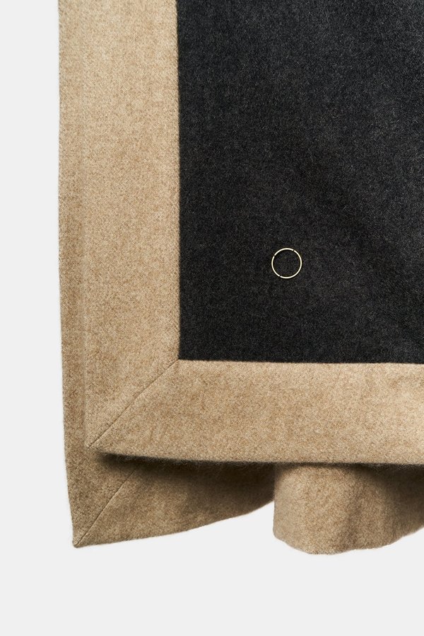 Oyuna Etra Heavyweight Timeless Luxury Cashmere Throw - CharcoalMelange Taupe Oyuna Etra Heavyweight Timeless Luxury Cashmere Throw - CharcoalMelange Taupe