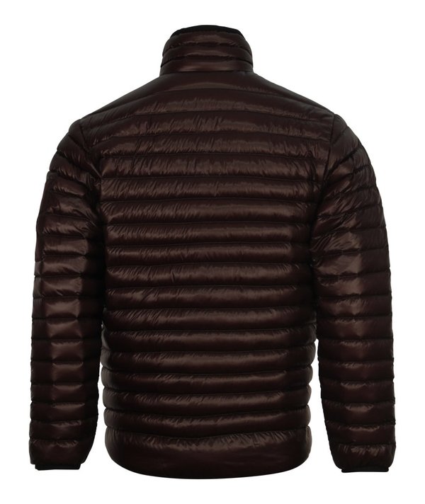 CP Company Quilted Down Lens Funnel Neck Jacket - Maroon CP Company Quilted Down Lens Funnel Neck Jacket - Maroon