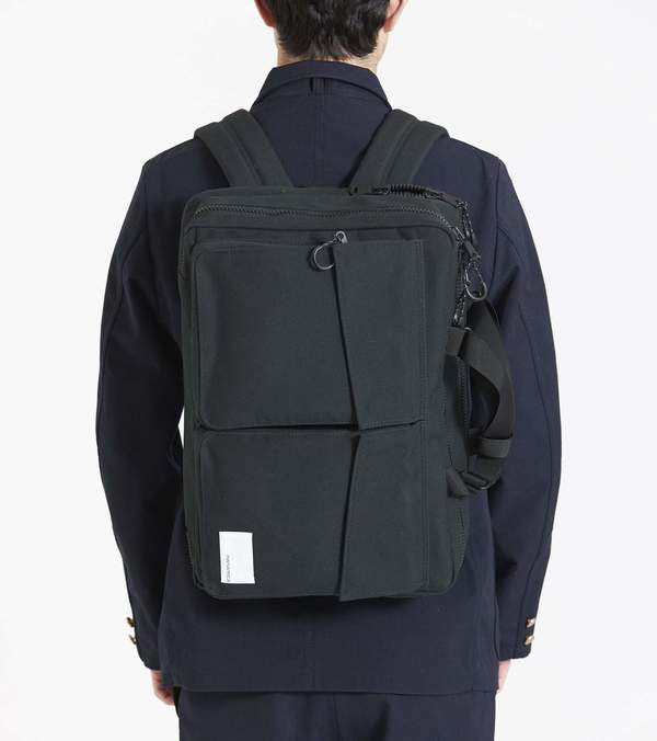 バッグ nanamica 3Way Briefcase navy SUOF 657 Nanamica 3 Way Briefcase - Brown | Garmentory