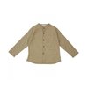 Kids Caramel Momus Shirt - Forest Microcheck - Thumbnail 1