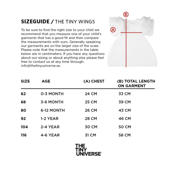 KIDS The Tiny Universe Tiny Wings Dress - BLACK KIDS The Tiny Universe Tiny Wings Dress - BLACK