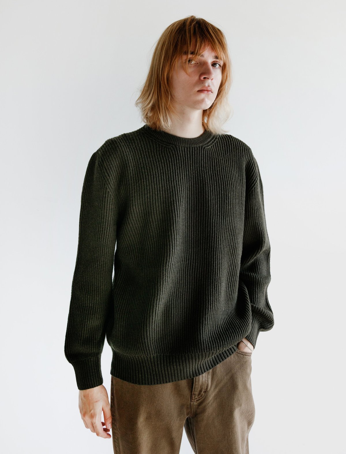 Cobra SC Heavyweight Crew - Military Green - Image 2 of 4