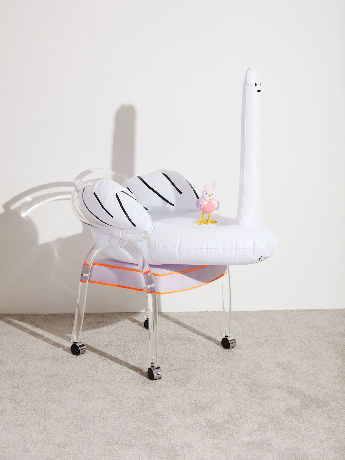 David Shrigley Ridiculous Inflatable Swan  - Image 3 of 5