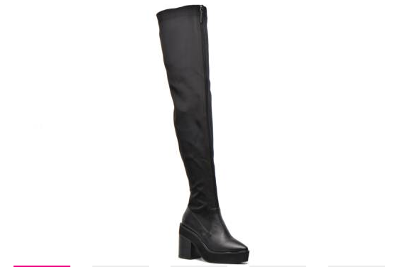 Intentionally Blank INFINITY OTK BOOT IN BLACK SCUBA Intentionally Blank INFINITY OTK BOOT IN BLACK SCUBA