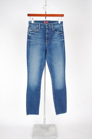 Mother Denim High Waisted Looker Ankle 
