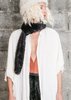 Berenik FAUX RHOMB FUR SCARF - black - Thumbnail 2
