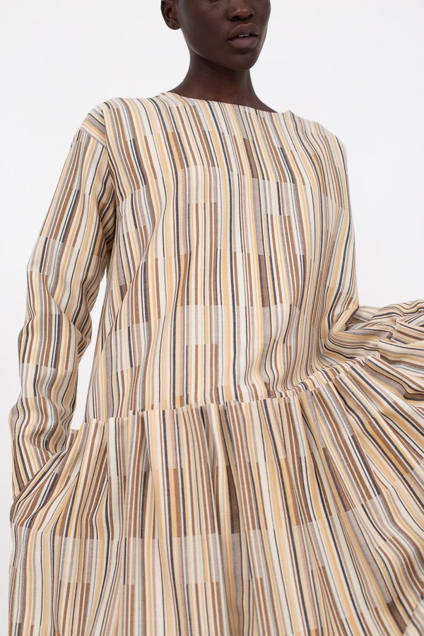 Nehera Darvoy Dress - Brown Mix