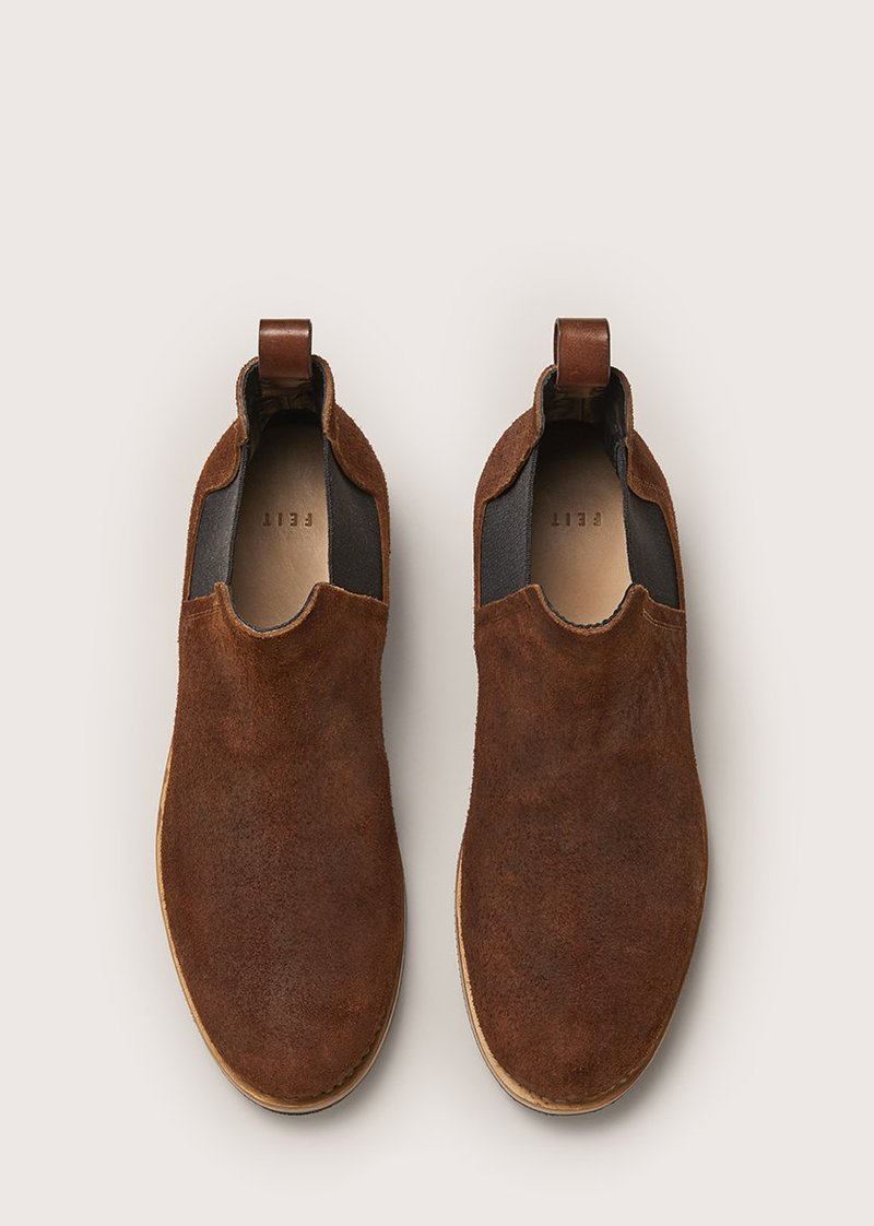 FEIT CHELSEA RUBBER BOOT - BROWN | Garmentory