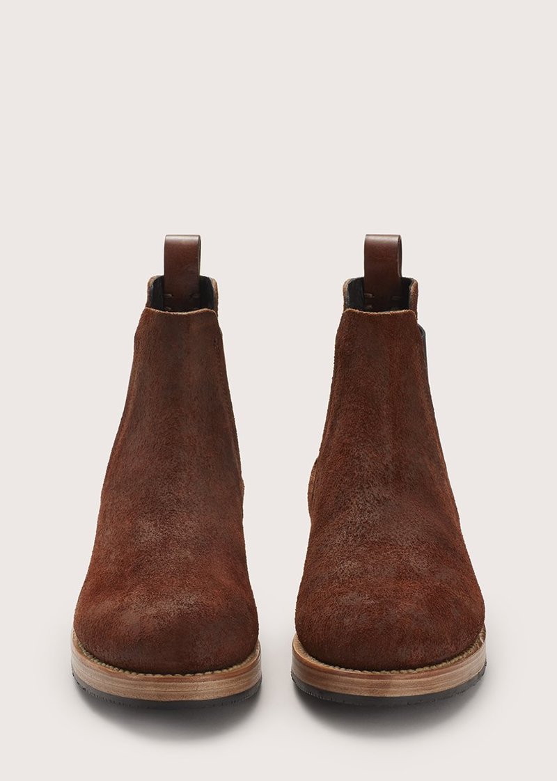 FEIT CHELSEA RUBBER BOOT - BROWN | Garmentory