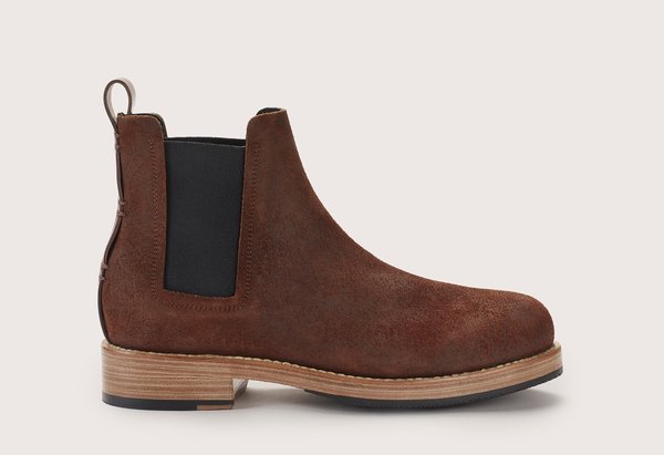 FEIT CHELSEA RUBBER BOOT - BROWN | Garmentory