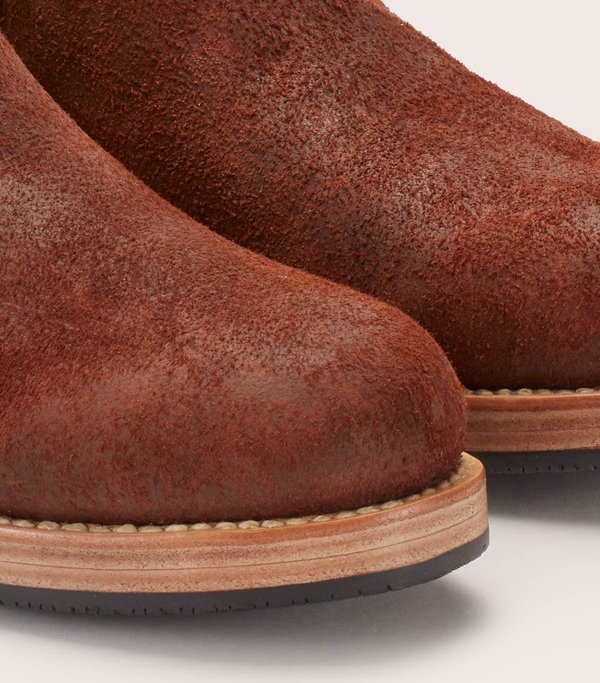 FEIT CHELSEA RUBBER BOOT - BROWN | Garmentory