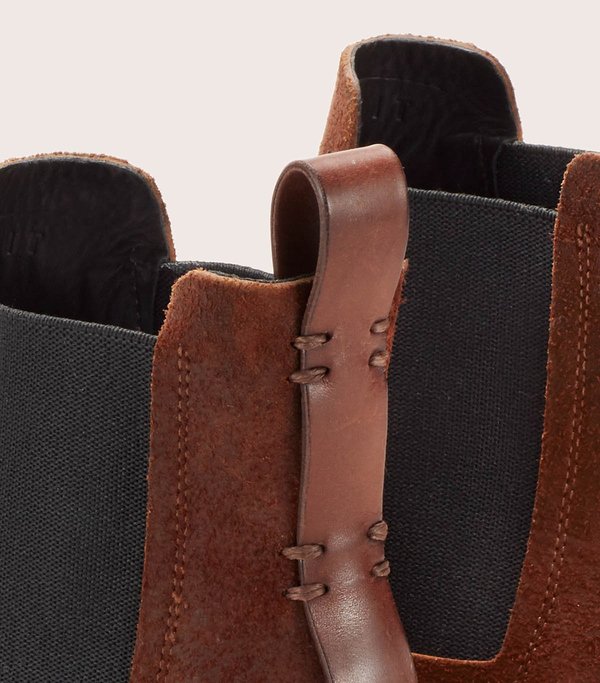 FEIT CHELSEA RUBBER BOOT - BROWN | Garmentory