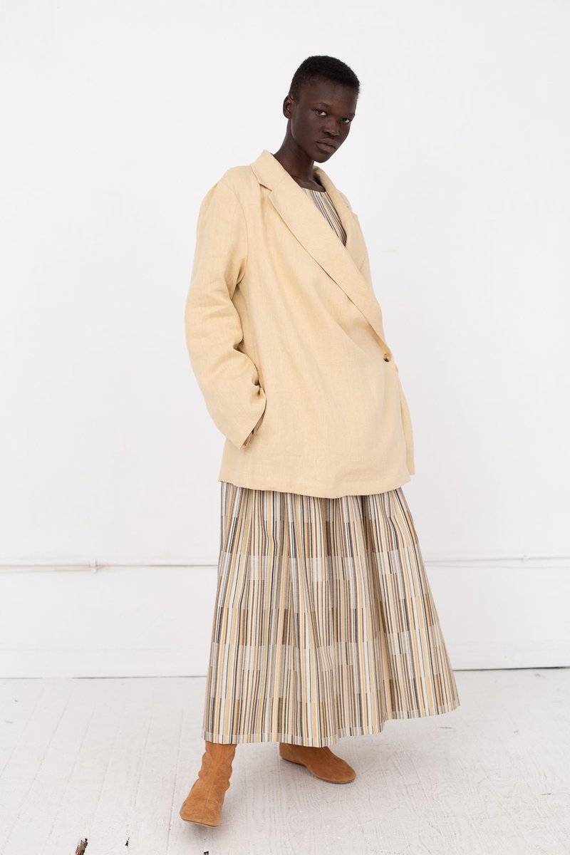 Nehera Jugy Linen Wool Blazer - Egg Shell | Garmentory