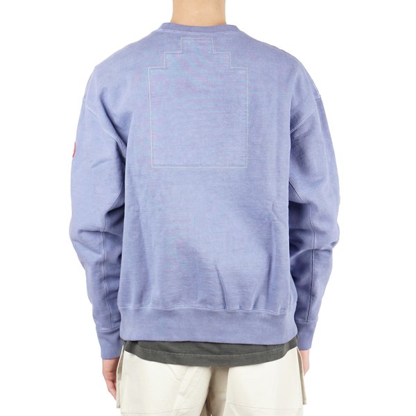 Cav Empt OVERDYE EASILY COMFORTABLE CREWNECK SWEATSHIRT - BLUE