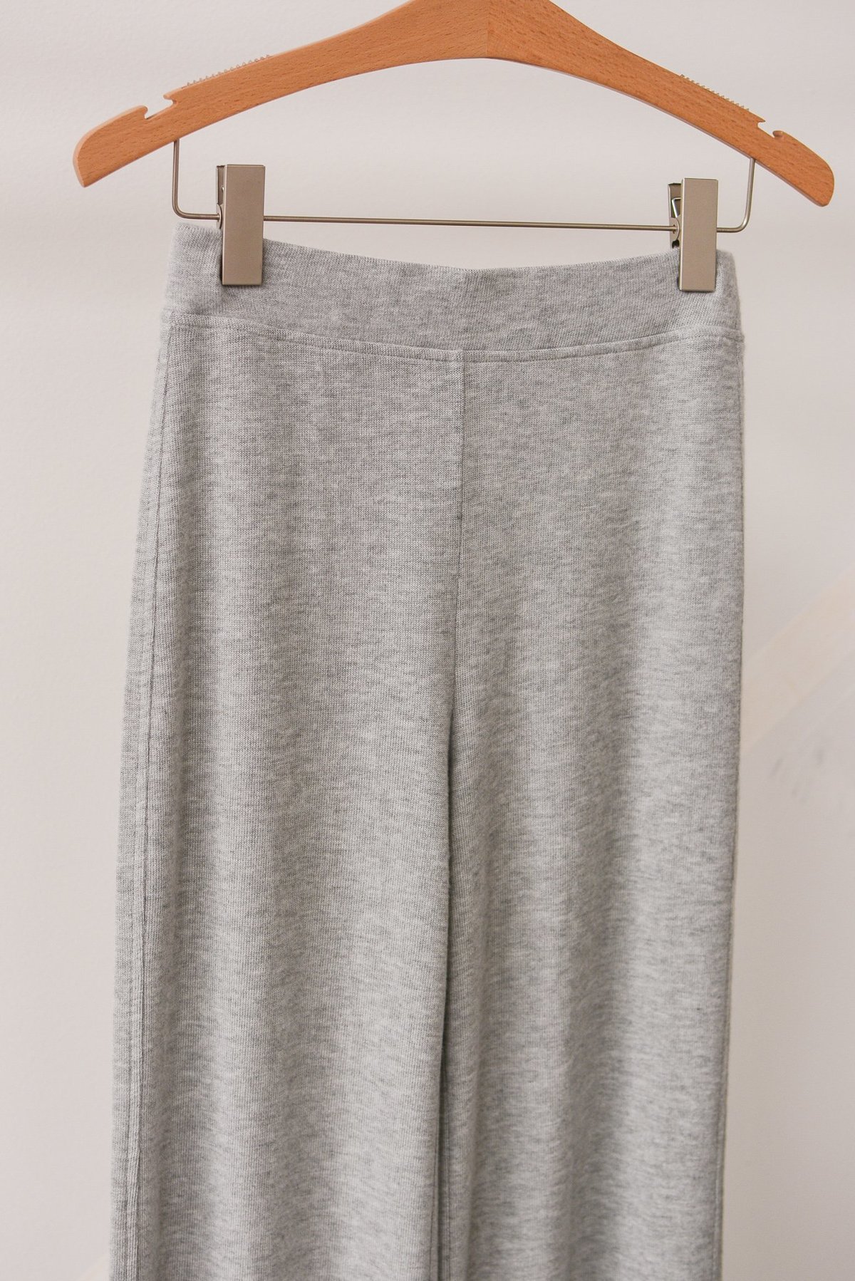 Beautiful People Jersey Wide Leg Pant - Grey - Image 2 of 3