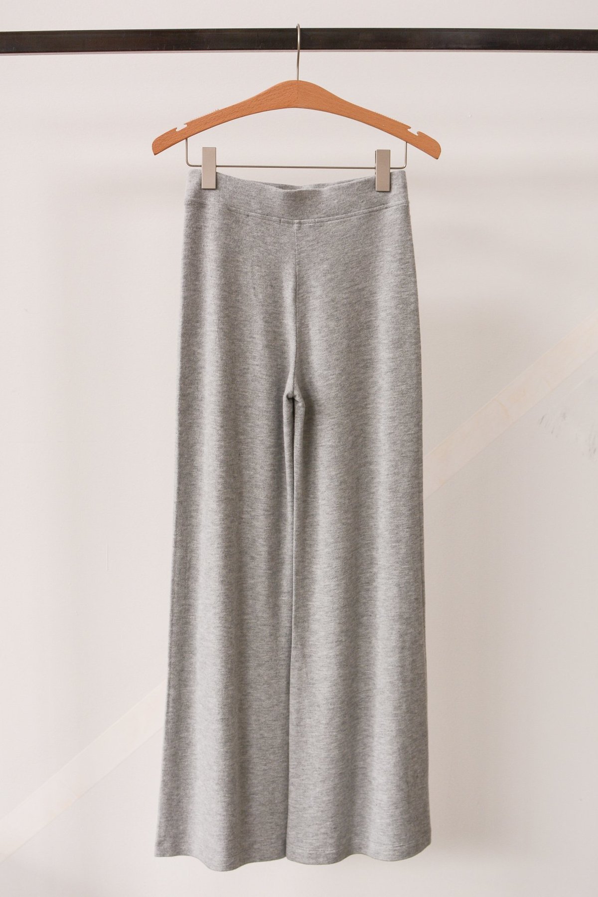 Beautiful People Jersey Wide Leg Pant - Grey - Image 3 of 3