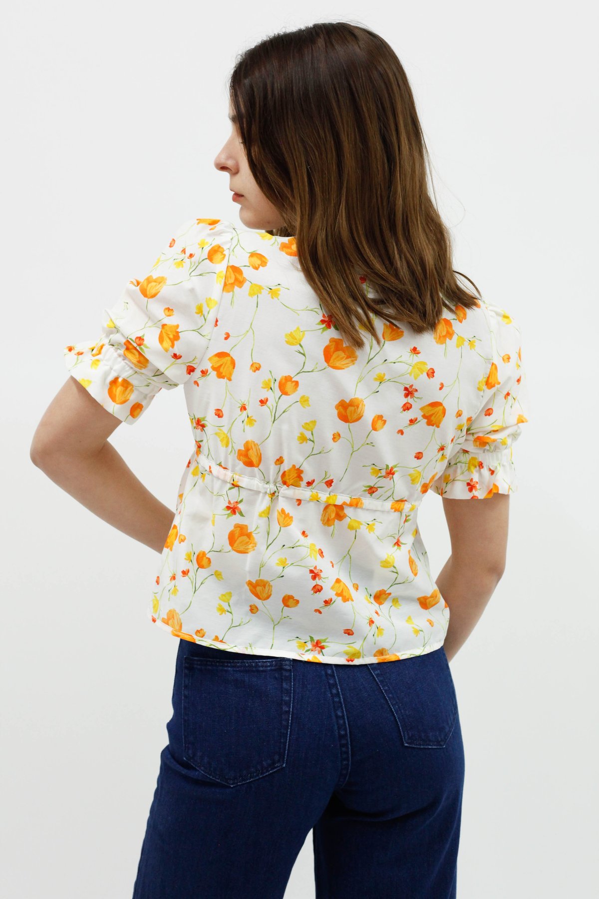 SISTER STUDIOS Katie Blouse - Tulip | Garmentory 