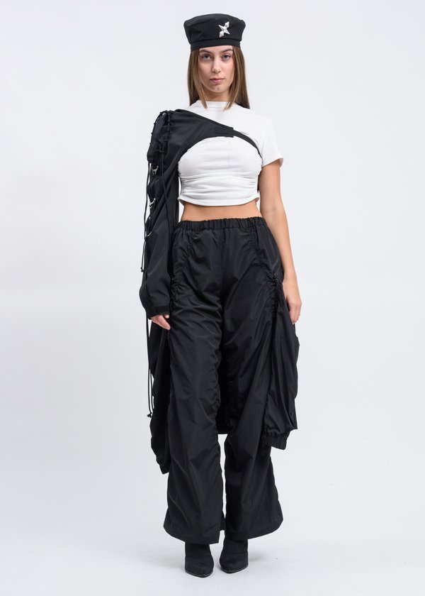 Hyein Seo Hoodie Pants - Black | Garmentory