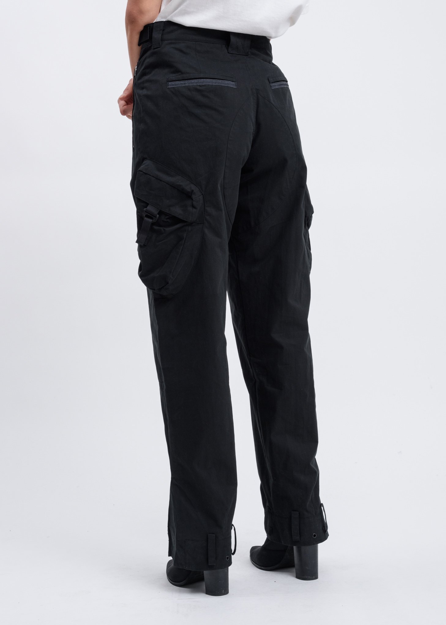 Hyein Seo Military Cargo Pants Black Garmentory