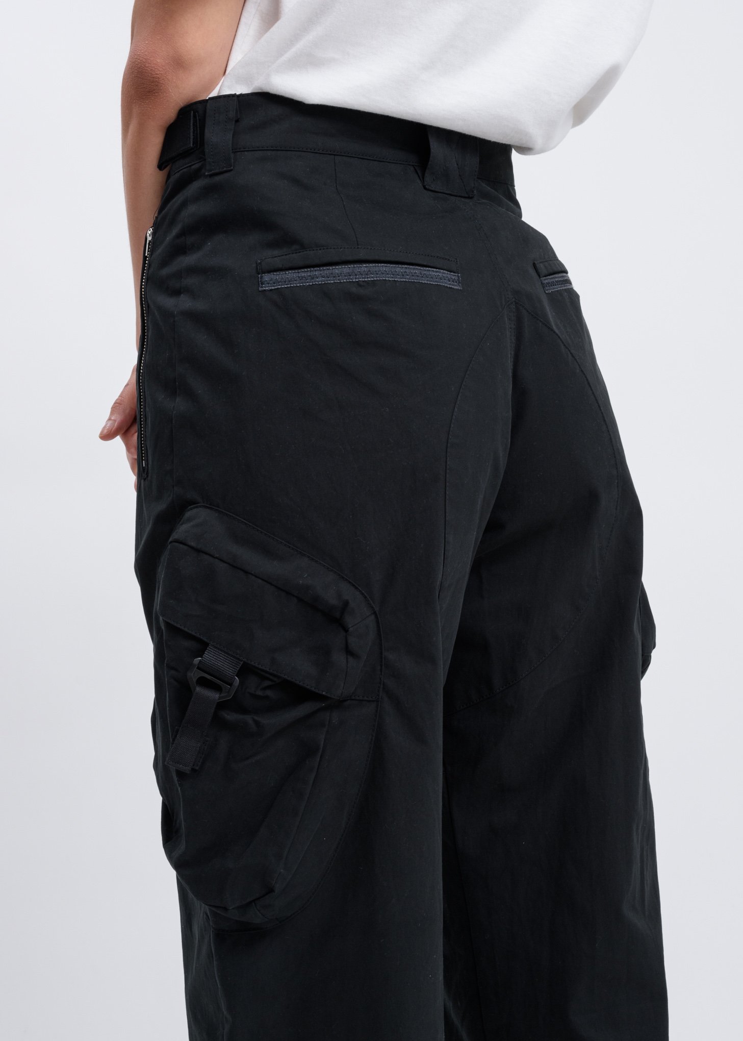 Hyein Seo Military Cargo Pants Black Garmentory