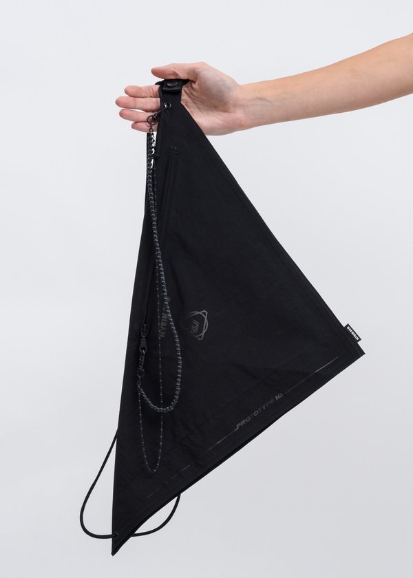 HYEIN SEO スカーフドッキング ワンショルダーバッグ Hyein Seo Scarf Bag - Black | Garmentory