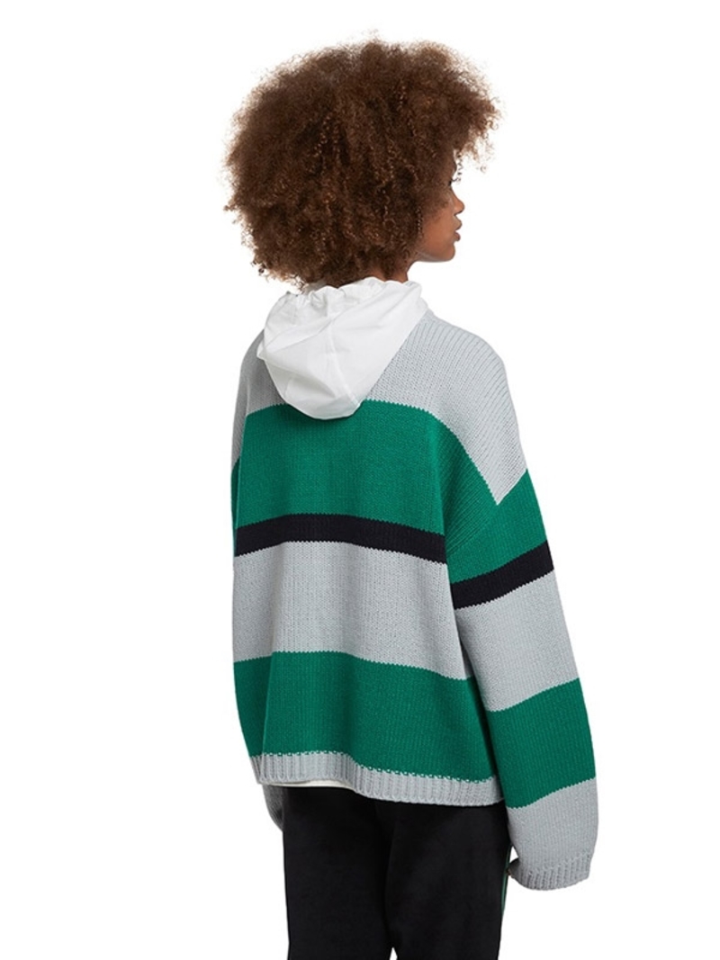 TRUNK PROJECT Multicolor Cropped Cardigan Jacket - Grey | Garmentory