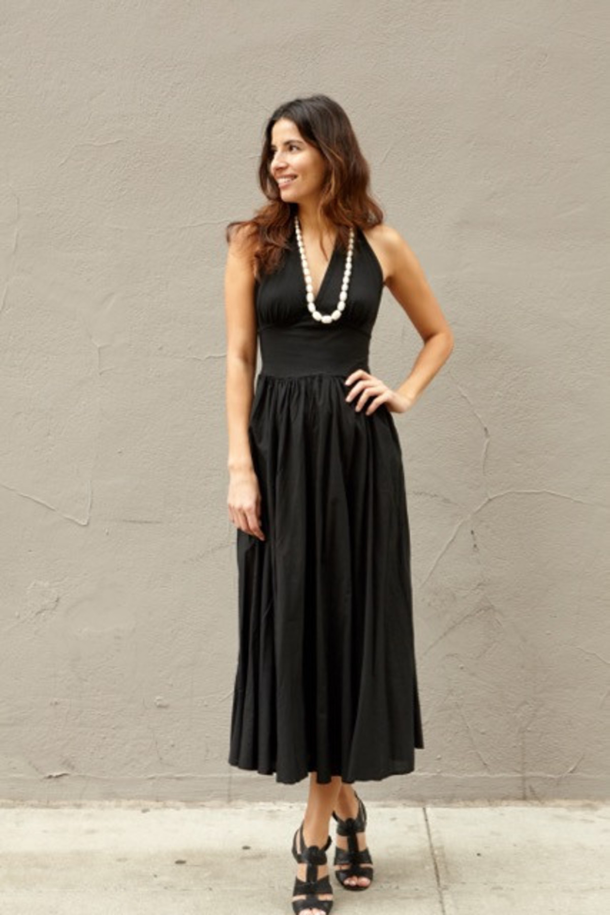 chinese dress ladies Margarita Midi Tank Dress L / Iris