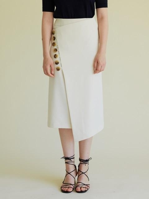 Ivory wrap skirt Clearance