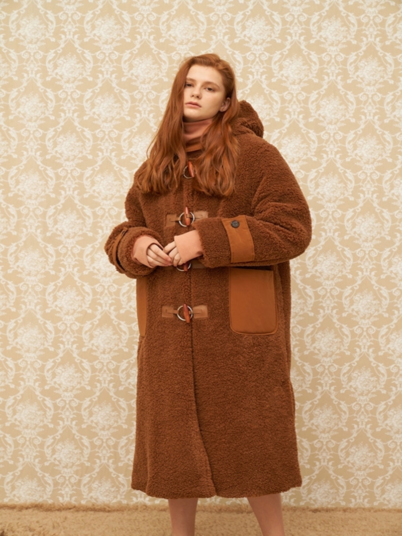 1159STUDIO MH8 Dumble Duffle Coat - Brown | Garmentory