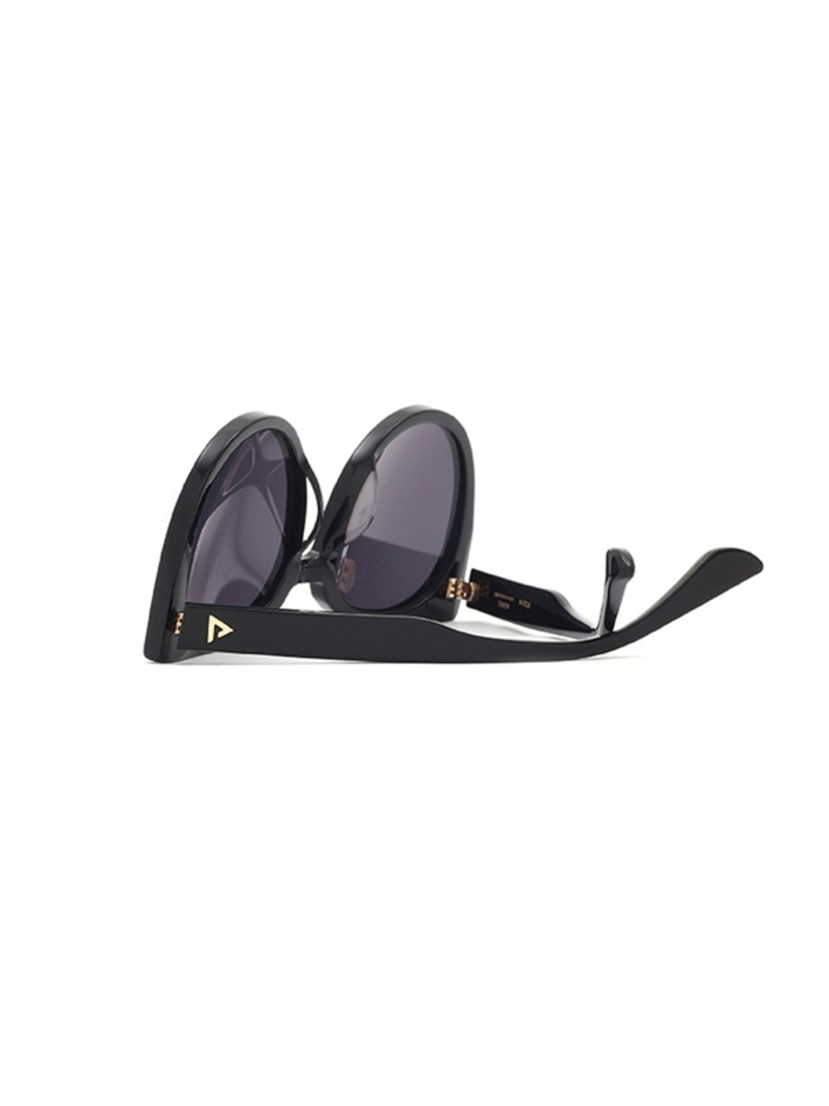 Stephane Christian Monroe Cat Eye Mirror Sunglasses in Black Stephane Christian - Russian Blue SV – BLACKZMITH Optical main image 3