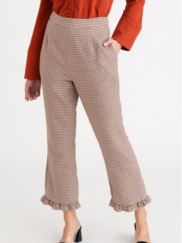 PETITE STUDIO Holly Pants - Beige 